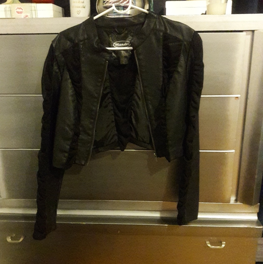 Vegan Leather-like Jacket